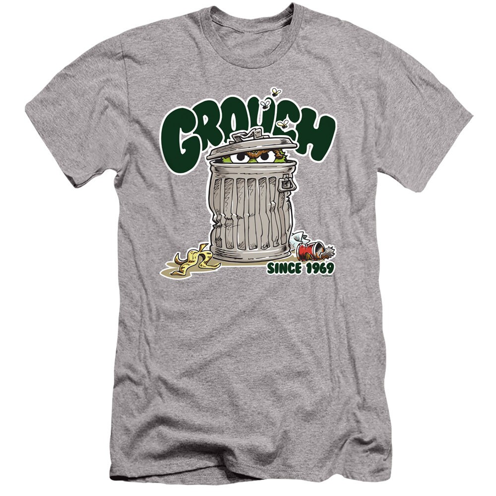 Sesame Street Grouch Since 1969 Heather Shirts - Etsy