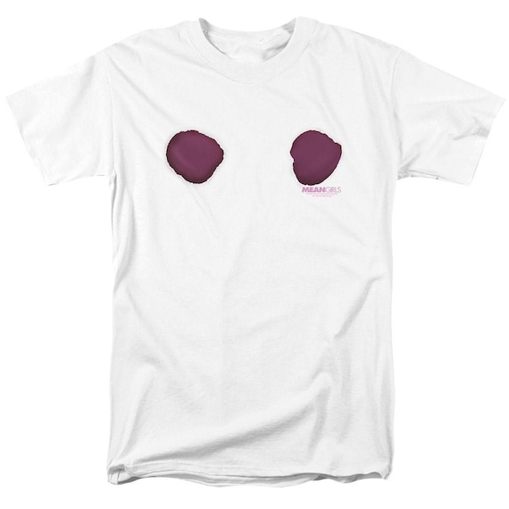 Mean Girls Imitating Regina s Cut Shirt White Shirts Etsy Denmark