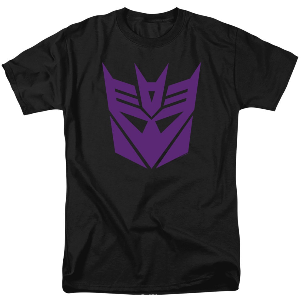 Transformers Purple Decepticon Logo Black Shirts - Etsy