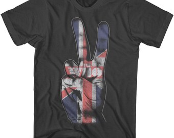 The Who Peace Charcoal Grey Shirt