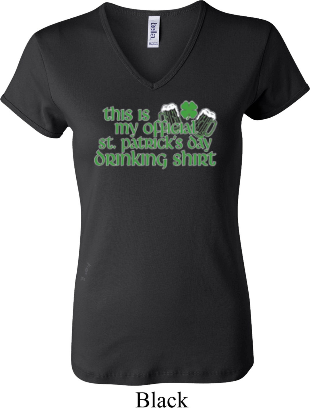 This is My Official Drinking Shirt Ladies St Patrick's Day - Etsy