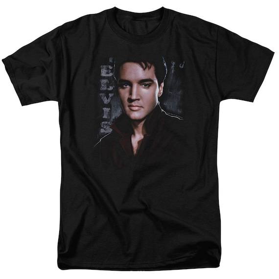 Elvis Presley Pose Seria Camisas Negras - Etsy