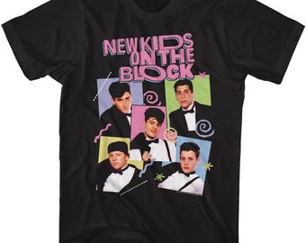 【極上品】80s-90s NKOTB ヴィンテージ Tシャツ JERZEES製 Vintage 1990s New Kids on the Block NKOTB Rock Nites Oversized Tee
