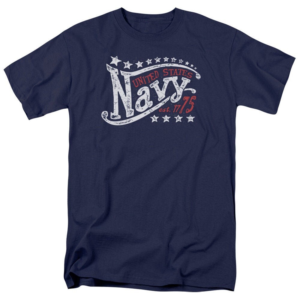 [AEAE]★25SS新作★ CHECK STAR TEE-NAVY U.S. Navy Stars Navy Shirts - Etsy