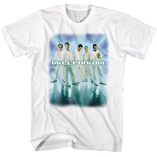 Backstreet Boys Millennium Logo White Shirt - Etsy