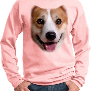 Big Corgi Face Sweatshirt 17703HL0-PC90