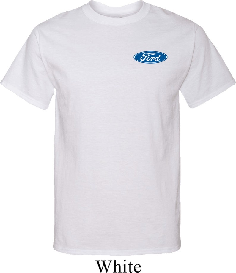 Men's Ford Shirt Ford Oval Pocket Print Tall Tee T-shirt | Etsy