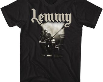 Lemmy Motörhead Shirt Light Upon Logo Heavy Metal Band Tee Rock Music Fan Gift Unisex