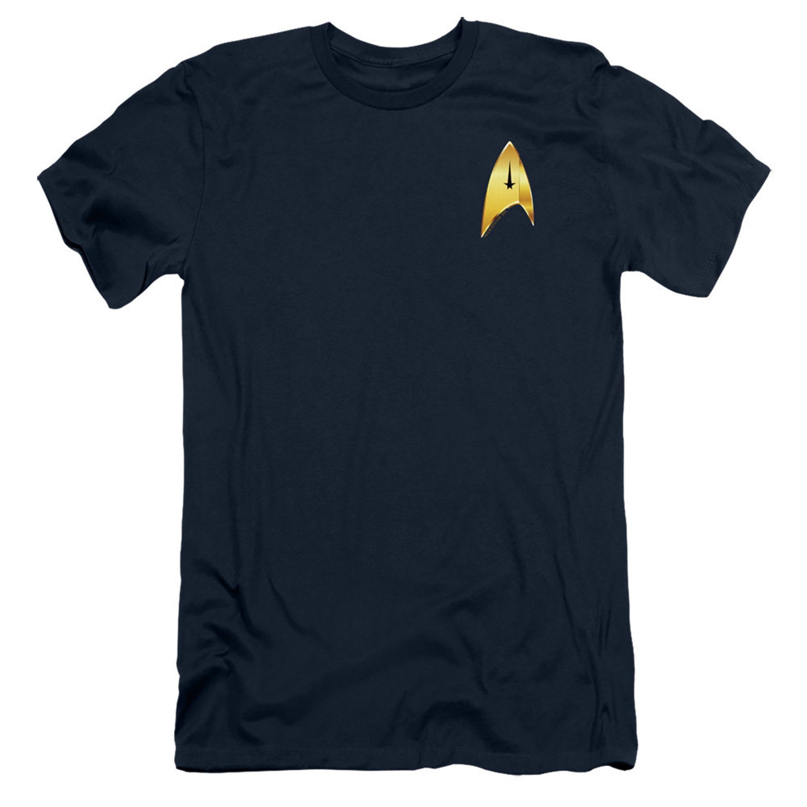 Star Trek Discovery Command Badge Navy Shirts - Etsy