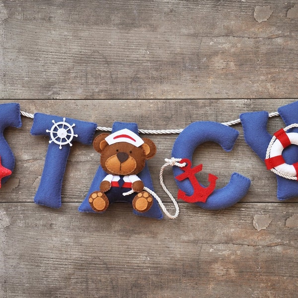 Nautical Letters - Etsy