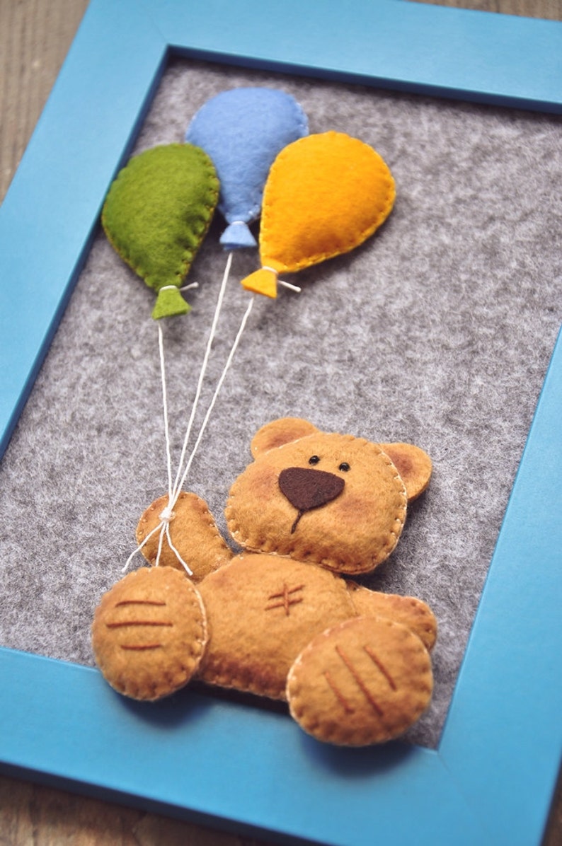 Teddy Bear nursery decor baby nursery child room decor Etsy