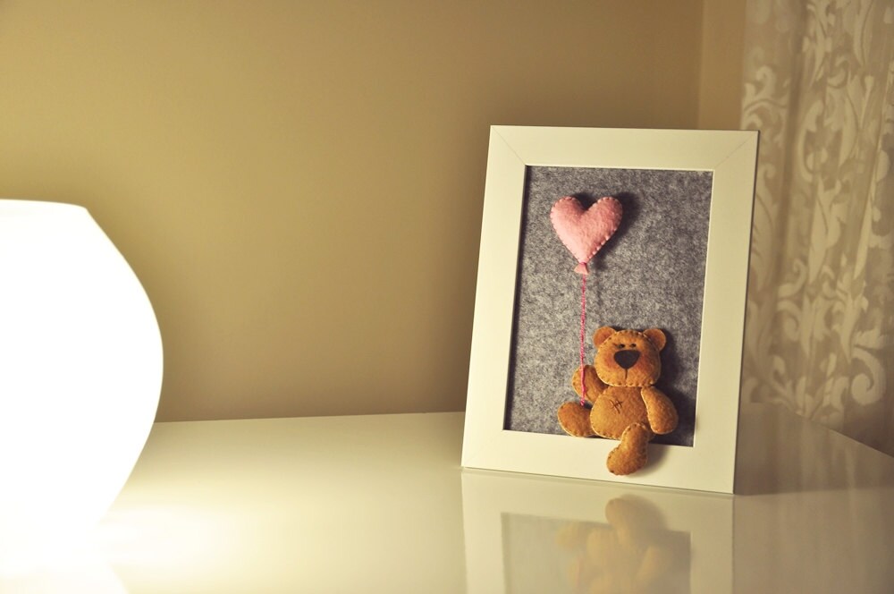 Teddy Bear nursery decor baby nursery child room decor Etsy