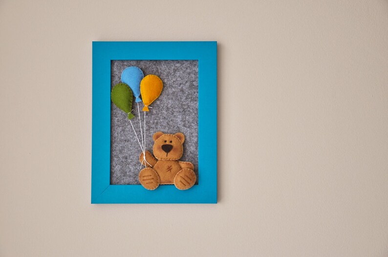 Teddy Bear nursery decor baby nursery child room decor Etsy