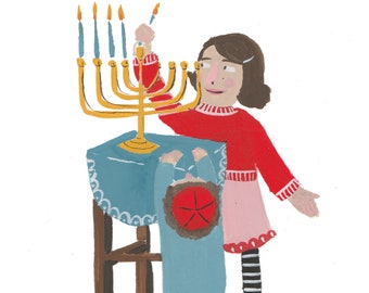 Pack of 5 Happy Hanukkah Cards