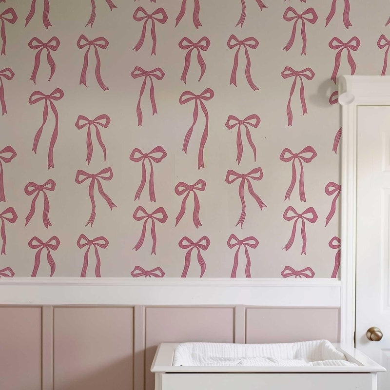 Bow Wallpaper - Etsy Australia