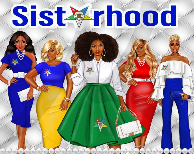 Sisterhood- OES- Blank card