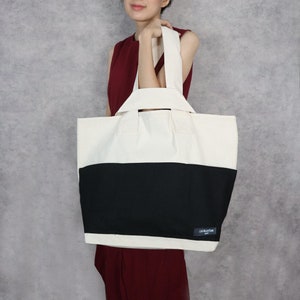 Sac fourre-tout en toile Oro/Sac de bureau/Sac pour ordinateur portable en toile/Sac pour ordinateur portable en toile/Sac fourre-tout de travail en toile