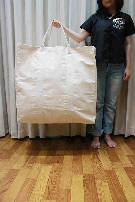 Maximo Bag / Canvas Bag / Tote bag / Shopping heavy duty bag capacity up to 25 kg / Laundry Bag / Jumbo Bag /Super Big Bag