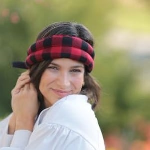 Huvudlinda för varm/kall aromaterapi, värmedyna, mikrovågsugnsvärmedyna, värmeterapi, värmeinpackning, linfrövärmedyna, varma/kalla dynor