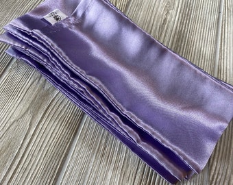 Fundas de satén para almohadas oculares