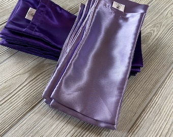 Satin eye pillow covers