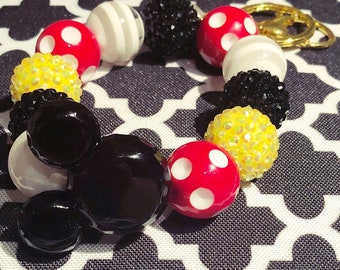 Mickey Mouse Inspired Keychain