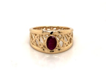 Ruby Petite Connection Series Ring