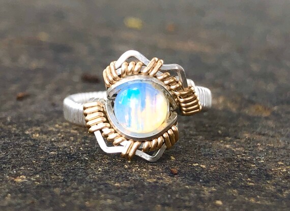 Opal wrap cheap ring