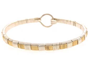 Classic Design Bangle Bracelet Wire Wrap Jewelry