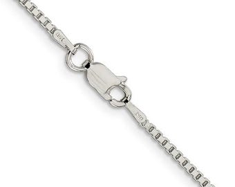 Sterling Silver 2 mm Box Chain