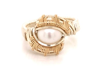 Tribe Pearl Wire Wrapped Ring Designs By Ryan Eure