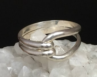Simplicity Ring Argentium Silver Bijoux faits à la main par Ryan Eure