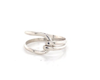 Belt Loop Sterling Silver Ring