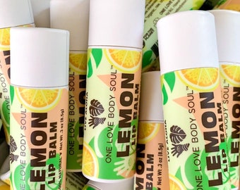 Lemon Lip Balm - Zero Waste