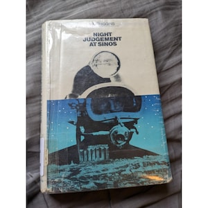First Edition 1971 &quot;Night Judgement at Sinos&quot; by Jack Higgins - Jack Savage Deep Sea Diver - Vintage 1st Ed. Hardcover Suspense Greek Prison