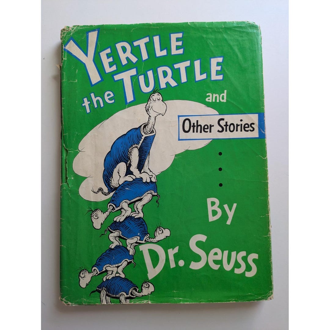 Yertle the Turtle and Other Stories by Dr. Seuss - Vintage 1958 Early ...