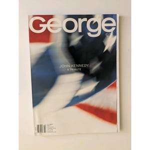 Vintage George Magazine, Tribute Issue #10, Oct. 1999 | JFK Jr. Death