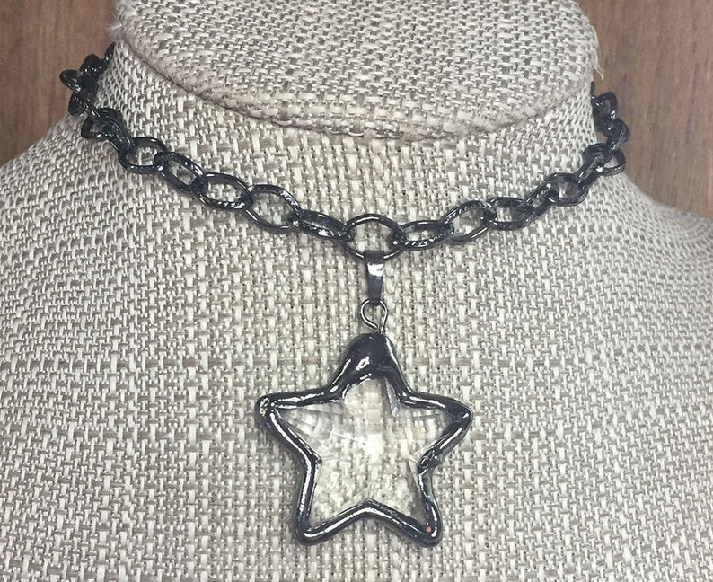 chunky star necklace
