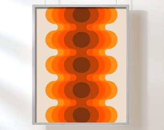 Golden Echoes 70s Poster