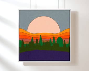 Lakeside Art Print