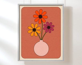 Flower Bunch Art Print