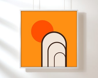 Birch Art Print