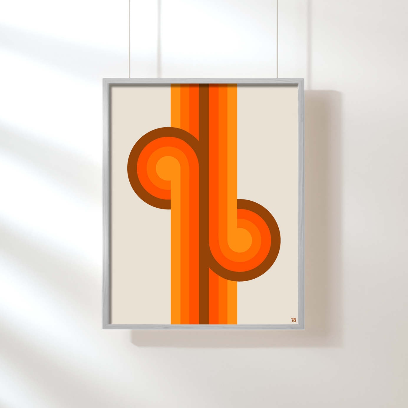 Golden Knots Giclee Print, Pop Art, Abstract Art, Op Art Golden Knots Giclee Print, Pop Art, Abstract Art, Op Art