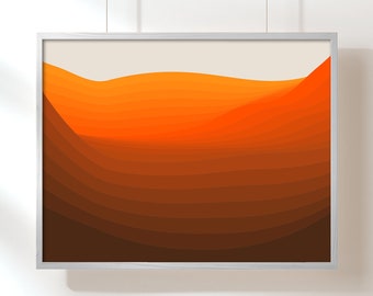 Warm Waves Giclee Print