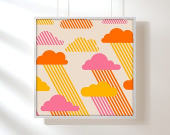 Pink Skies Art Print