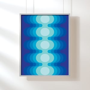 Ocean Echo Out Art Print