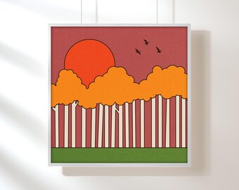 Beech Grove Art Print