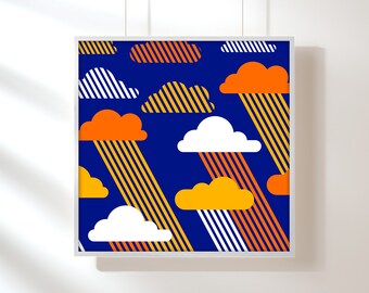Blue Skies Art Print