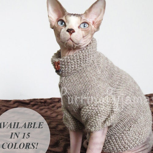 Sphynx Clothes Clothes for Sphynx Cat Clothes Clothes for Etsy