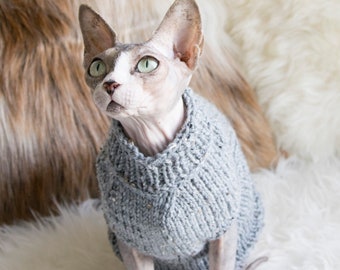 Soft sphynx clothes, soft cat clothes, soft sphynx sweater, soft cat sweater, sweater for cat, sweater for sphynx, cat lover gift, sphynx